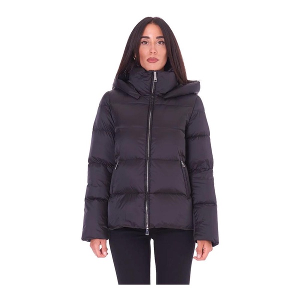 Black Down Jacket for Women