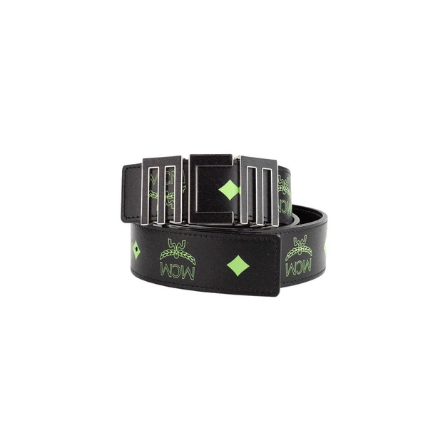 Summer Green Logo Buckle Belt