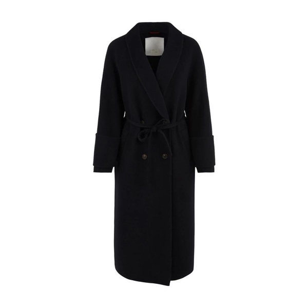 Blue DoubleWS Coat for Women