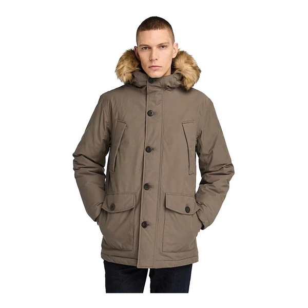 Brown Waterproof Ridge Scar Men's Parka