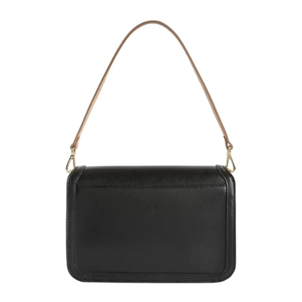 Black Frame Bag with Shoulder Strap