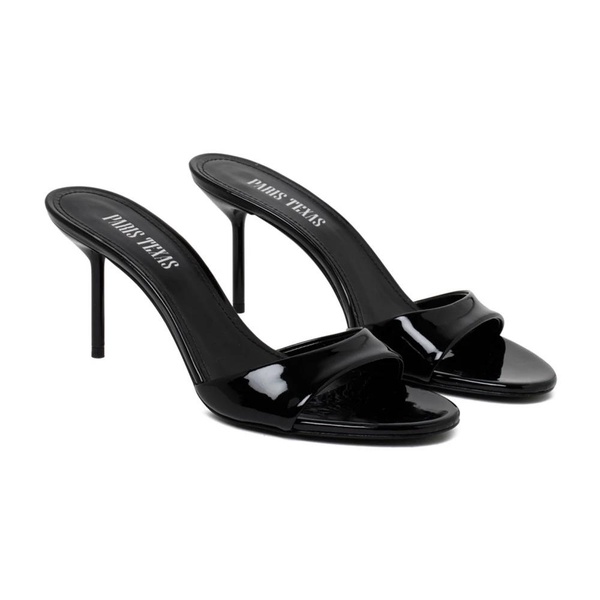 Black Lidia Mule 70 Sandals