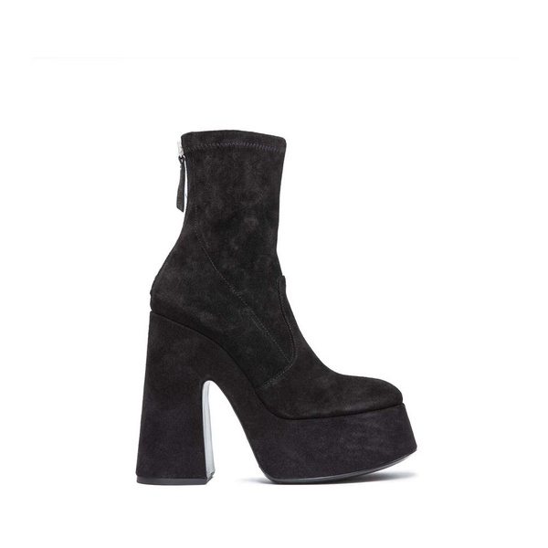 Black Suede Boot - Size 36