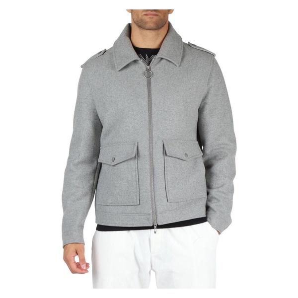 Regular Fit Wool and Cashmere Coat