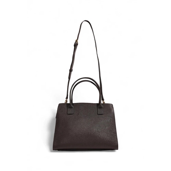 Black Shoulder Bag Cotton-Polyester Blend