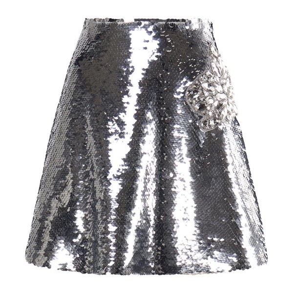 Silver Skirt GONNE