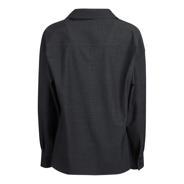 Grey V-Neck Shirt AW24