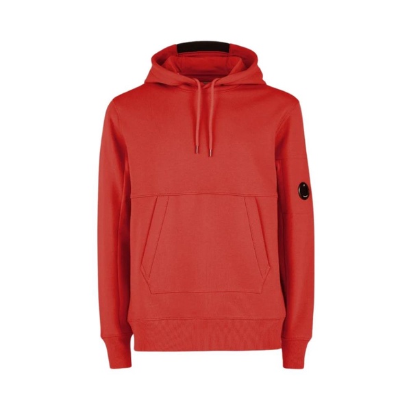 Diagonal Raised Fleece Hoodie