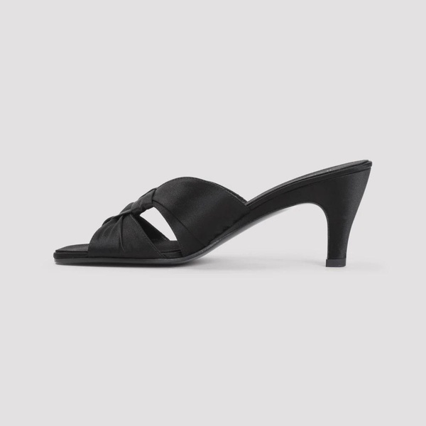 Black Soft Knot Sandal