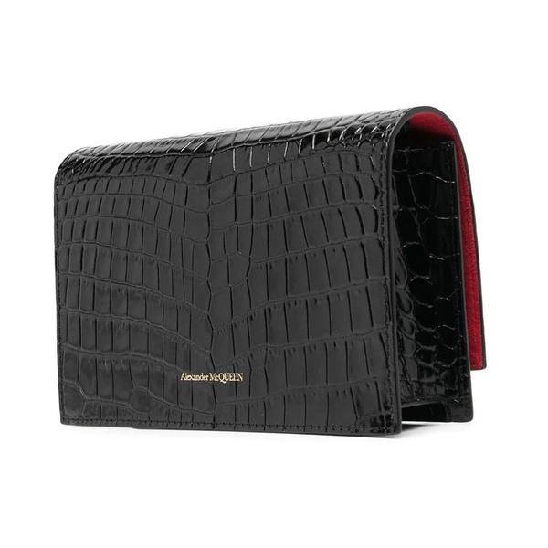 ALEXANDER MCQUEEN Black 24SS Messenger Bag for Women