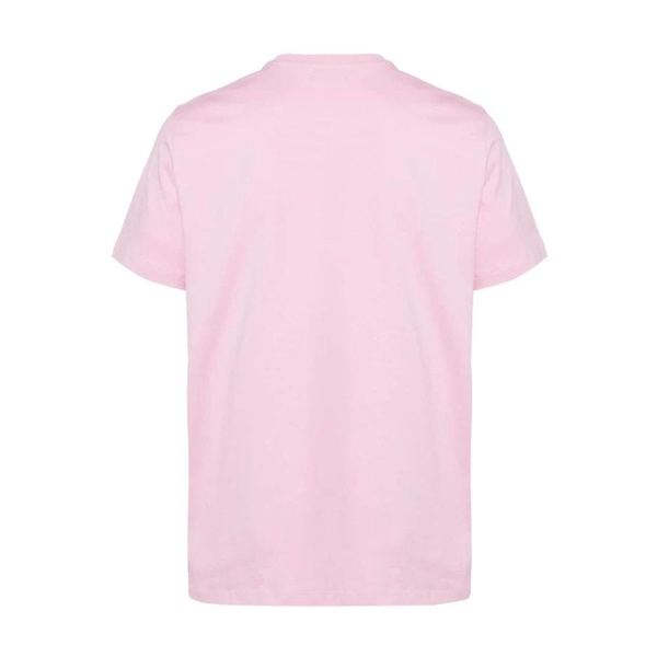 Pink Logo Print T-shirts and Polos