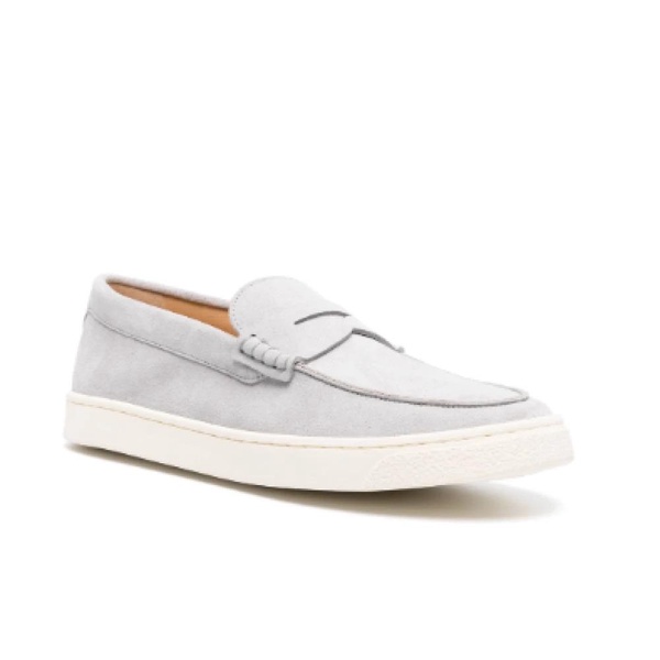 Flat Penny Slot Slip-On Shoes