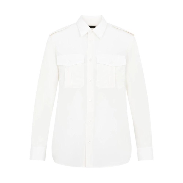 Silk White Shirt AW23