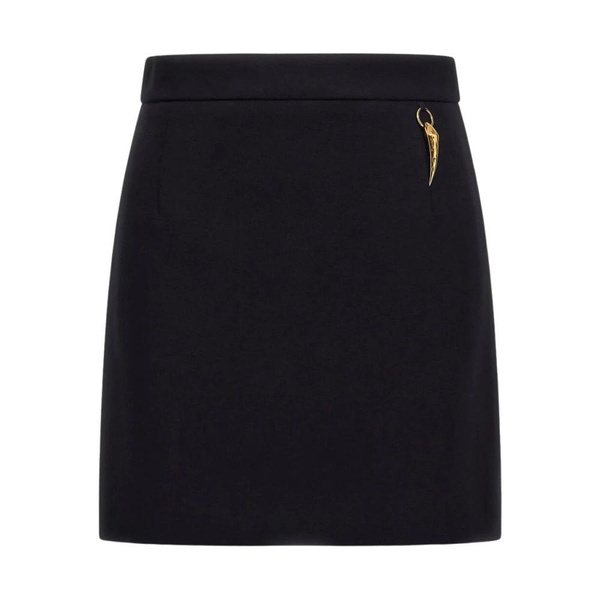 Fang Embellished Mini Skirt