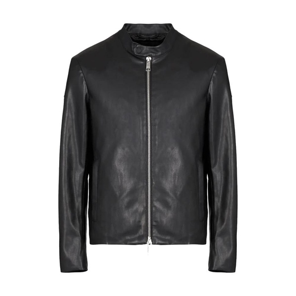 Black Biker-Inspired Jacket