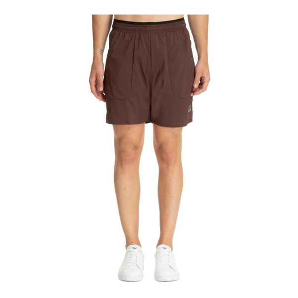 Track Shorts with Drawstring Waist