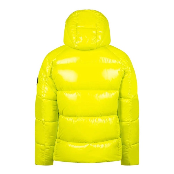 Green Puffer Jacket for Men