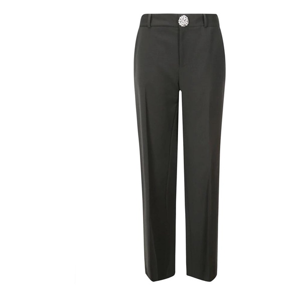 Gray Women's Wool Trousers