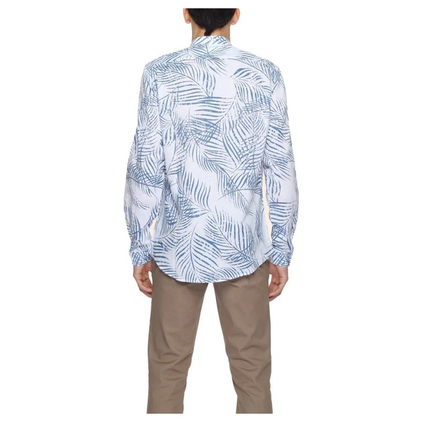 Printed Cotton Shirt Men Spring/Summer