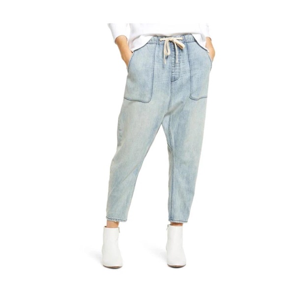 Wide Leg Denim Jeans