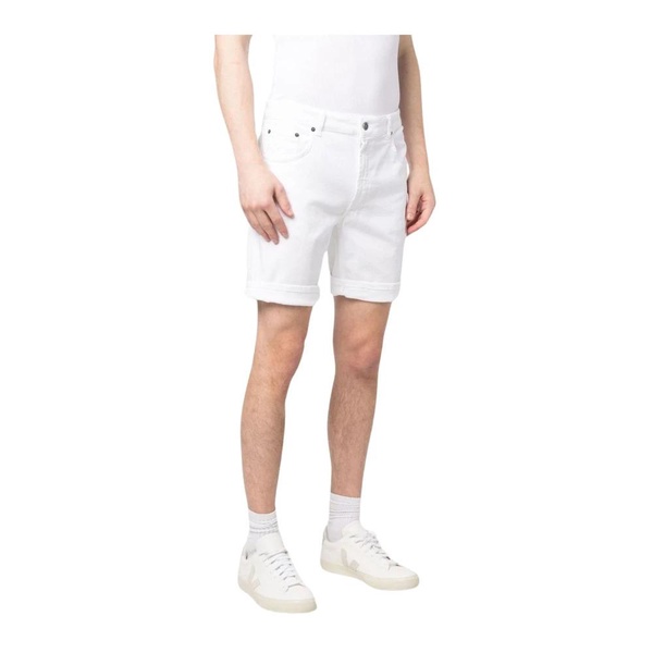 White Bermuda Shorts Derick