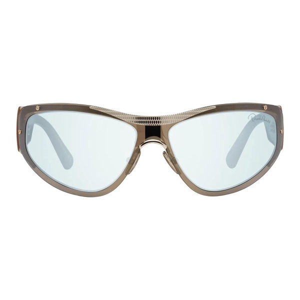 Brown Women Sunglasses with Mirrored Lenses