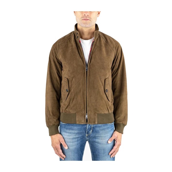 Suede Harrington Jacket Classic Style