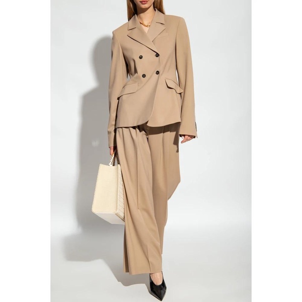 Pleat-front trousers