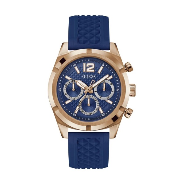 Resistance Multifunction Blue Rosegold Watch