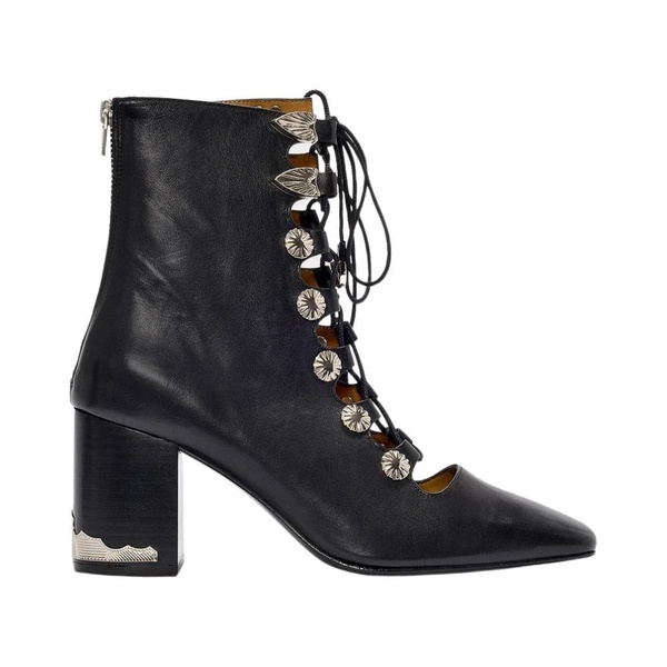 Aj1021 Ankle Boots - Toga Pulla - Black - Leather