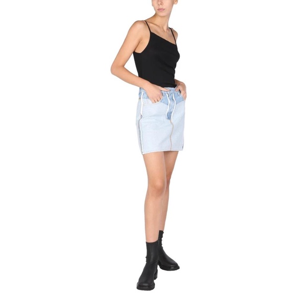 REVERS DENIM SKIRT