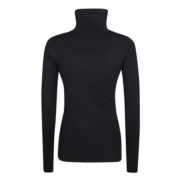 High Neck Half Zip Top