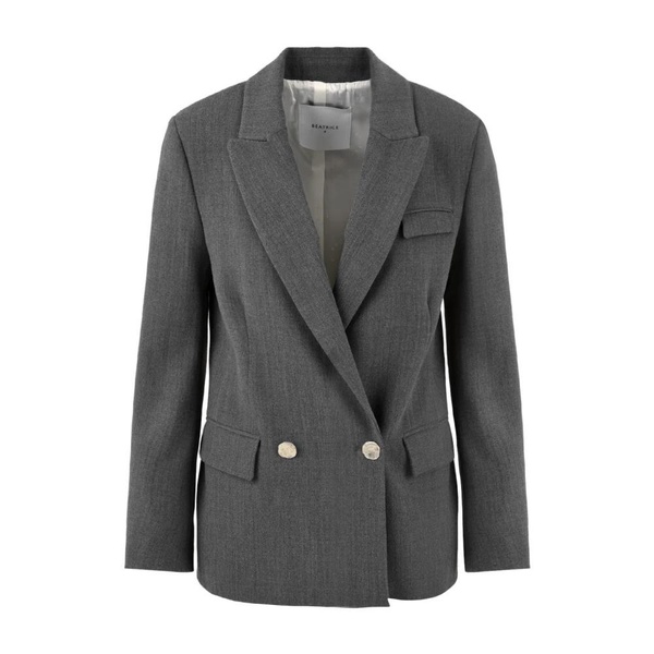 Womens Grey Jacket Model 23FA3887