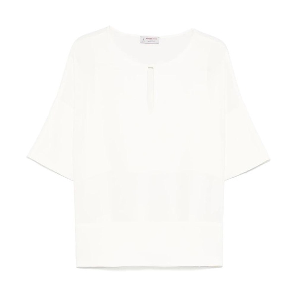 Ivory Shirts with Short Sleeves