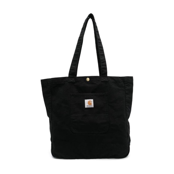 Bayfield Cotton Tote Bag in Black