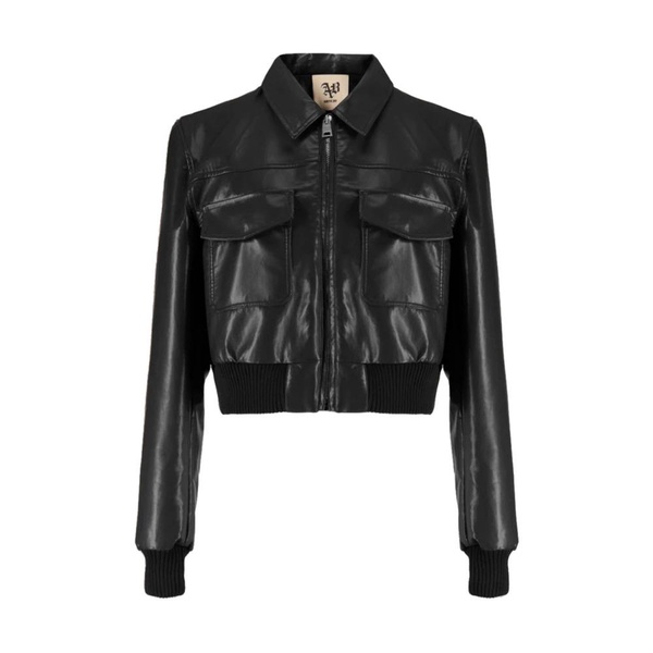 Black Bomber Jacket