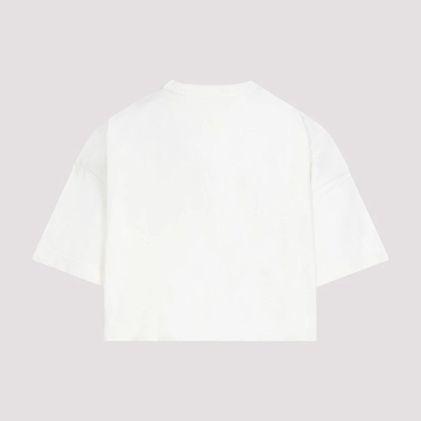 White Cotton T-shirt SS24