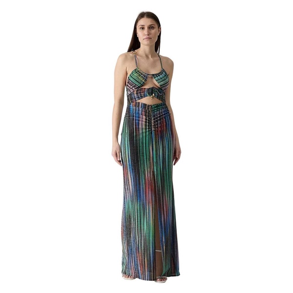 Lurex Jersey Maxi Dress