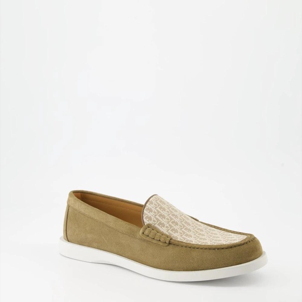 Slip-On Round Toe Suede Loafers