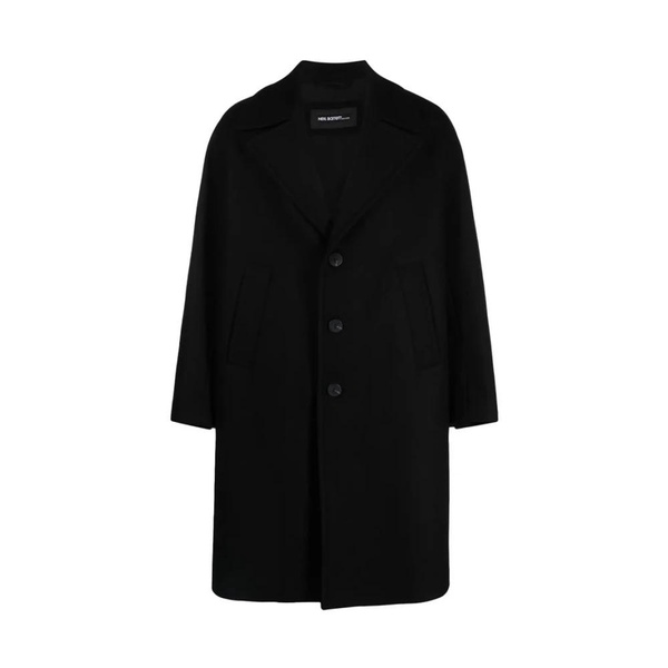 Oversize Kimono - Black Wool