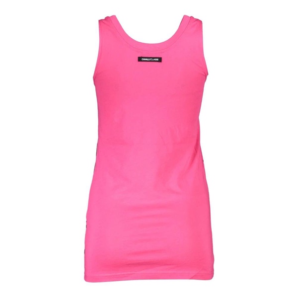 Elegant Pink Tank Top with Wide Shoulders