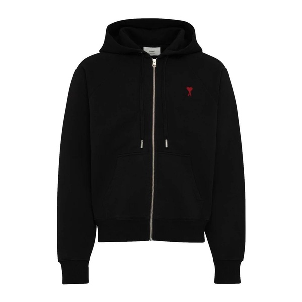 Ami De Cœur cotton jersey zip-up hoodie