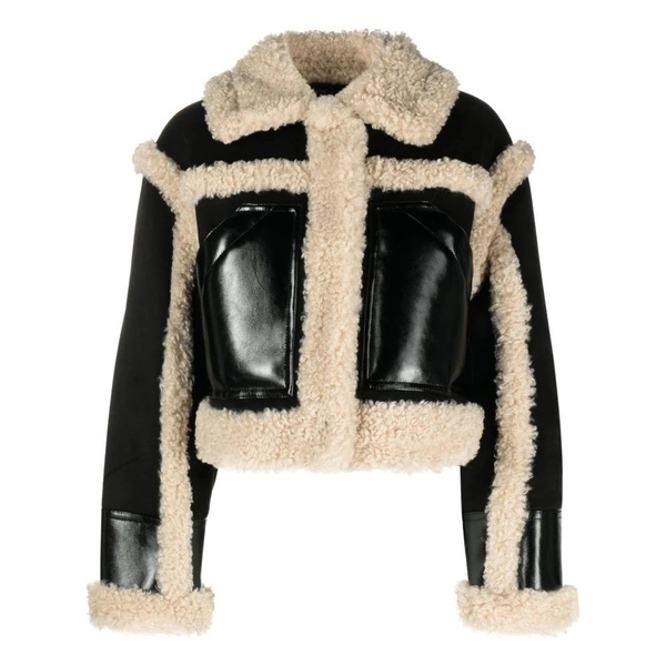 Faux Shearling Black Jacket