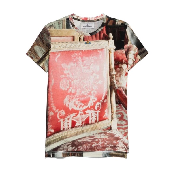 Graphic Print Crew Neck T-shirt