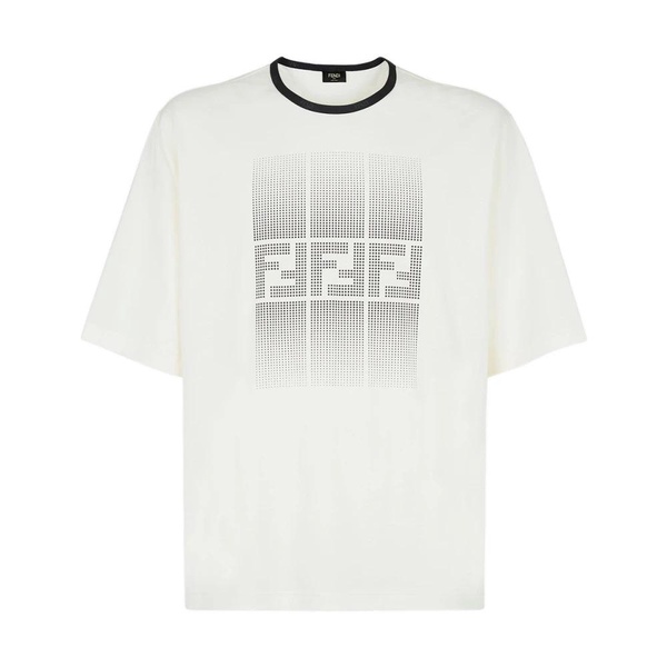 Fendi T-shirts and Polos White