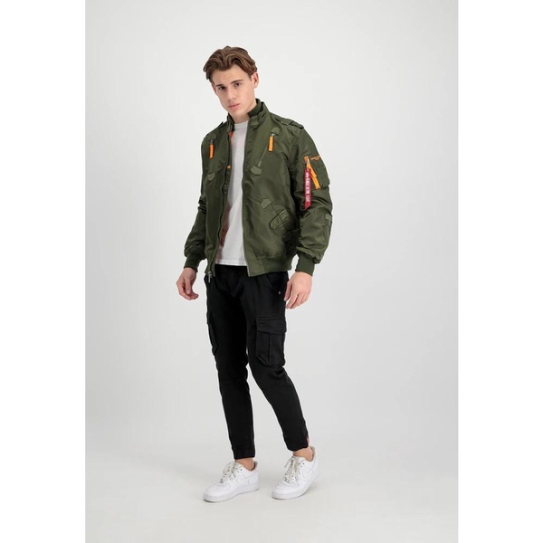 Falcon II Dark Green Flight Jacket