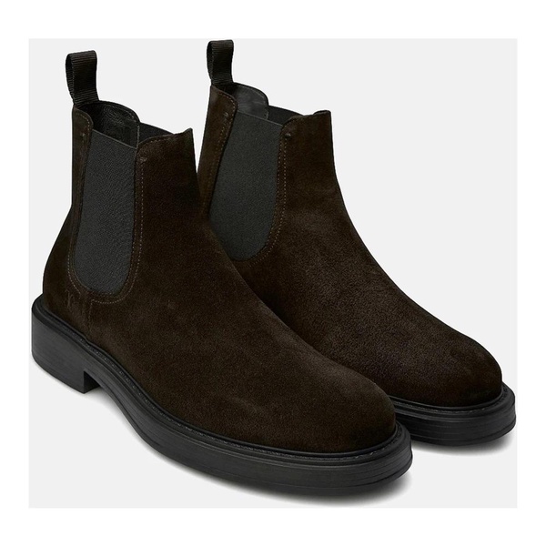 Chelsea Style Brown Suede Boots