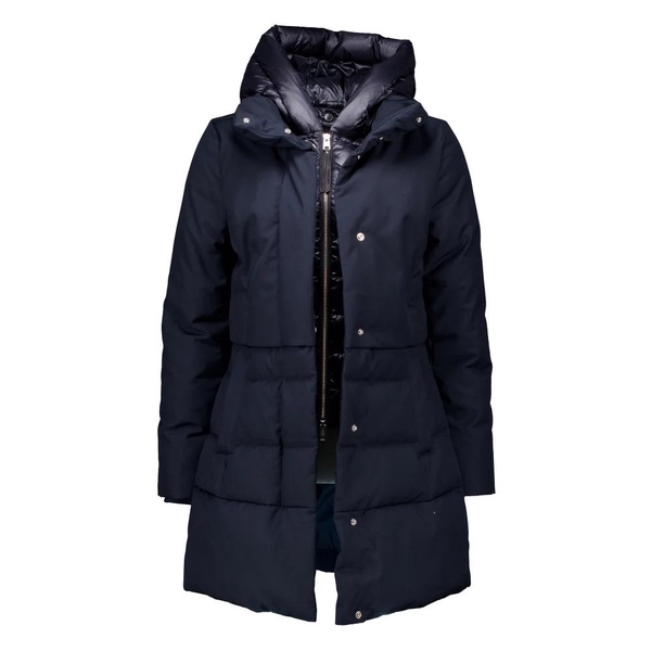 Navy Blue Puffy Parka