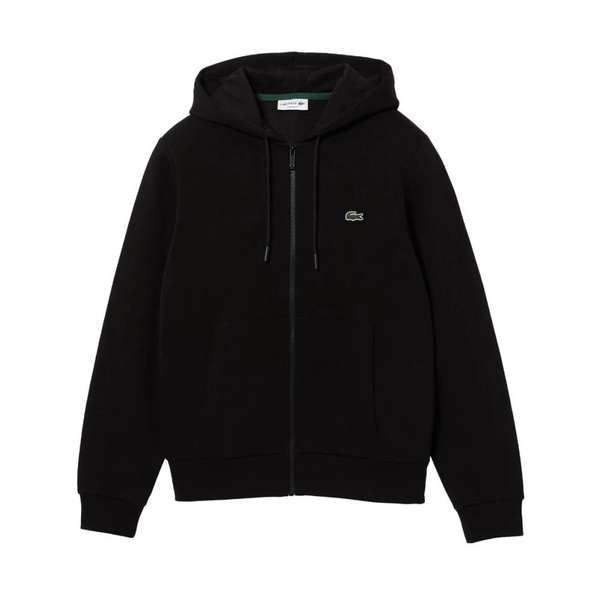 Black Full Zip Logo Sweatshirt