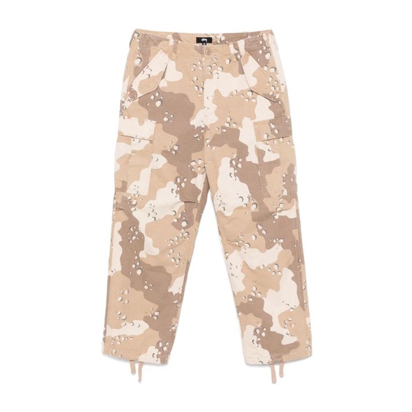 Camouflage Cargo Trousers Brown